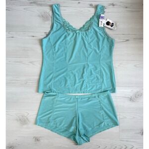 VTG NWT Delta Burke Pajama Set Women Size 3X Romantic Elegant Coquette Floral